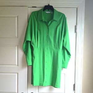 & Other Stories Green Dress